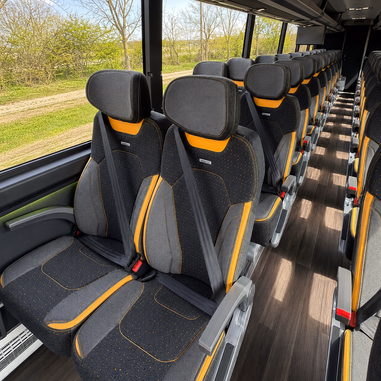 billings airport transportation onboard seating