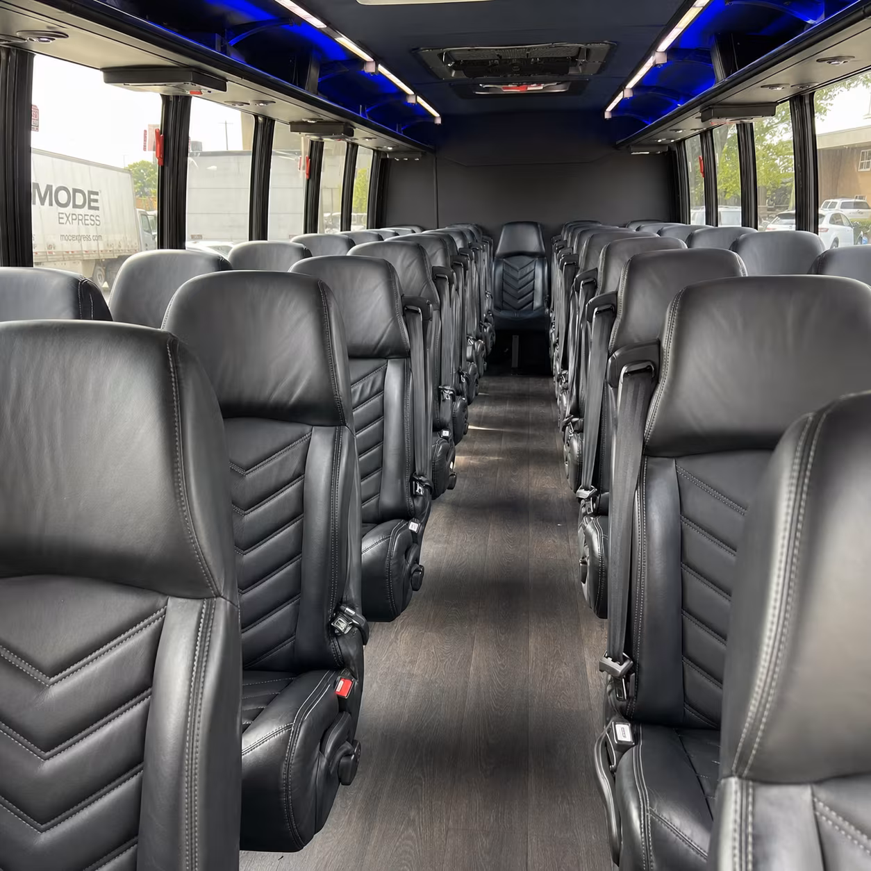 billings employee transportation onboard seating